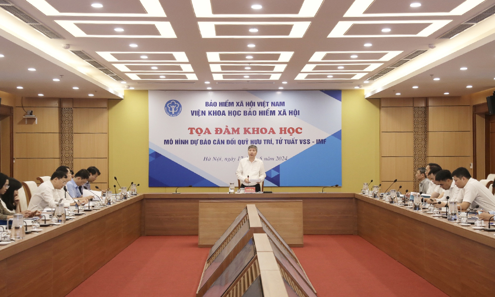 Toạ đàm khoa học về mô hình dự báo cân đối quỹ hưu trí, tử tuất
