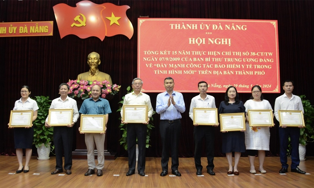 Thành ủy Đà Nẵng tổng kết 15 năm thực hiện công tác BHYT theo Chỉ thị của Ban Bí thư