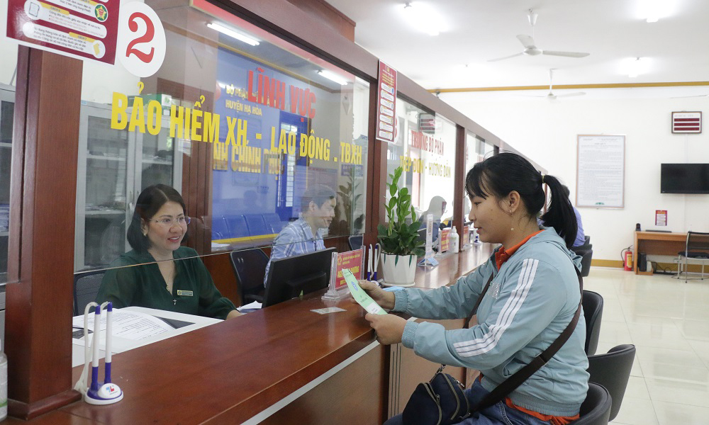 Huyện Hạ Hòa (Phú Thọ): Hoàn thành chỉ tiêu cài đặt ứng dụng VssID-BHXH số