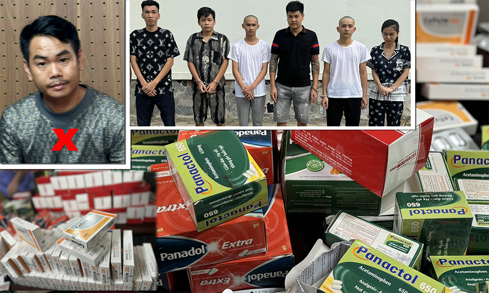 Thanh Hóa: Triệt phá đường dây sản xuất, buôn bán thuốc tân dược giả với quy mô lớn
