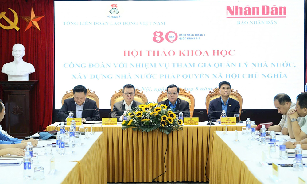 Phát huy vai trò Công đoàn trong tham gia quản lý nhà nước