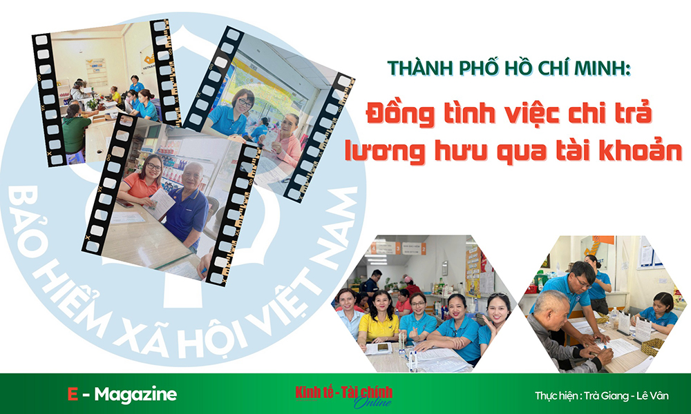 TP.  Hồ Chí Minh:
Đồng tình việc chi trả lương hưu qua tài khoản
