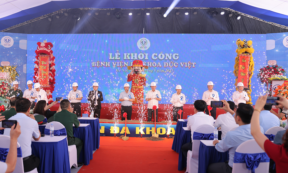 Chính thức khởi công Bệnh viện Đa khoa Đức Việt tại Hà Nội