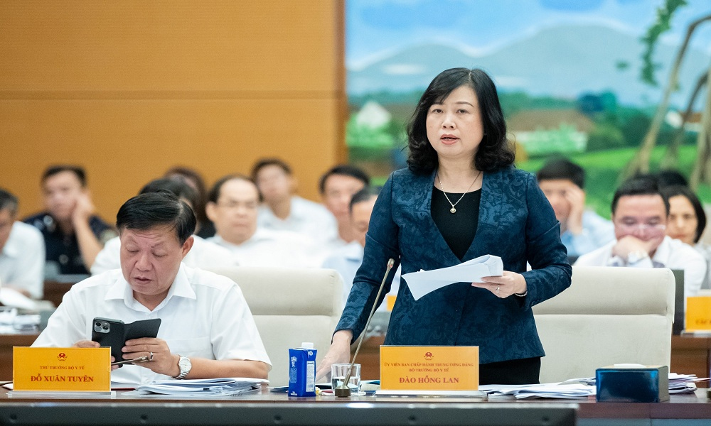 Bộ trưởng Bộ Y tế Đào Hồng Lan: Tỷ lệ thuốc giả, thuốc kém chất lượng bán qua mạng có thể lên đến 50%