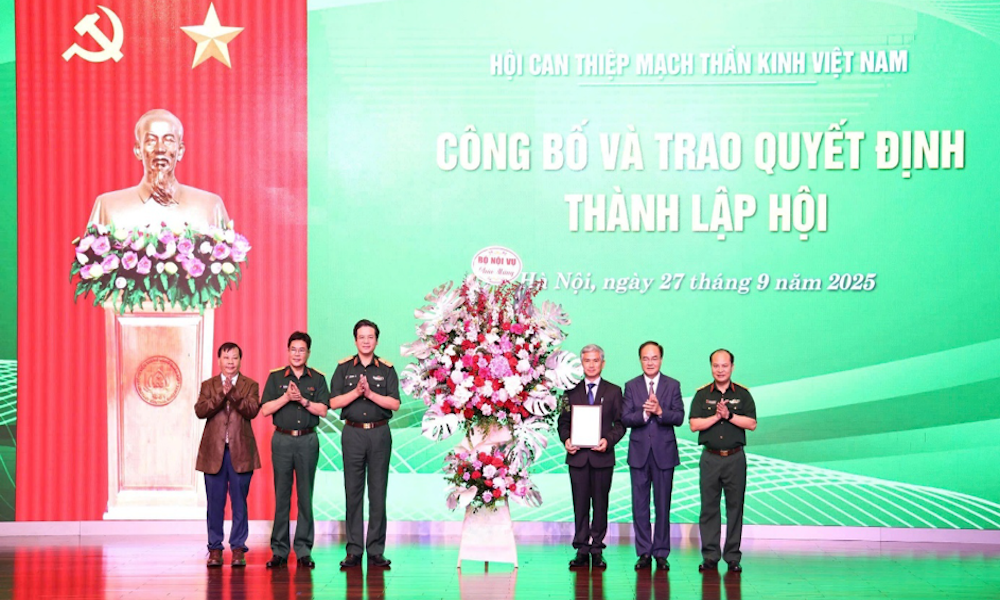 Thành lập Hội Can thiệp mạch thần kinh Việt Nam – bước ngoặt mới cho chuyên ngành thần kinh