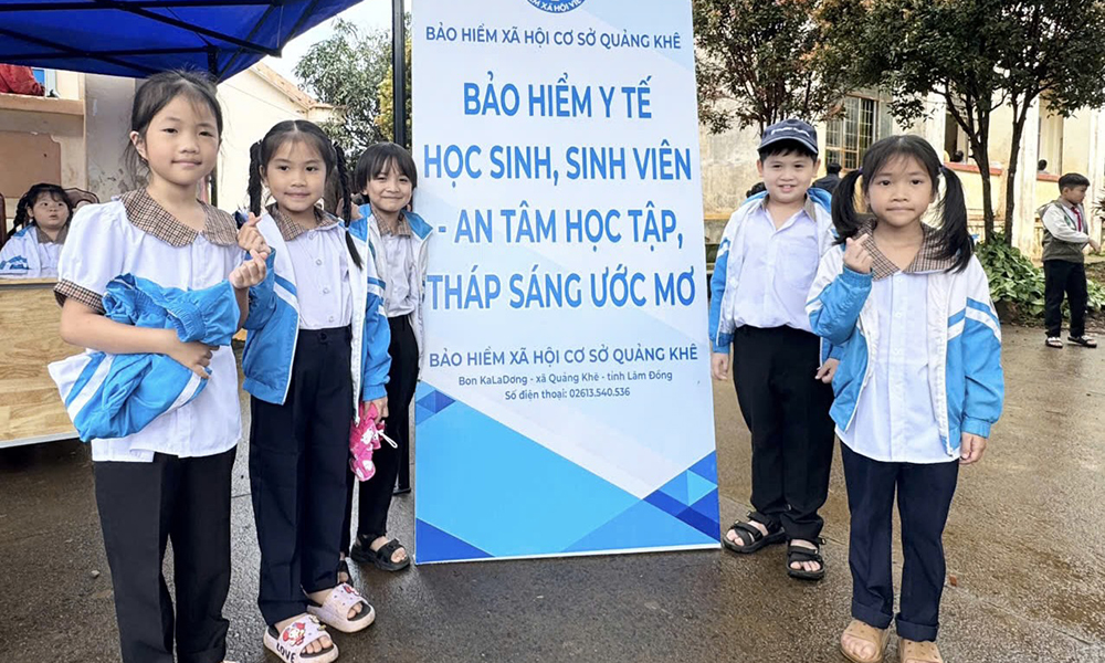 BHXH tỉnh Lâm Đồng đề xuất thống nhất mức hỗ trợ HSSV tham gia BHYT