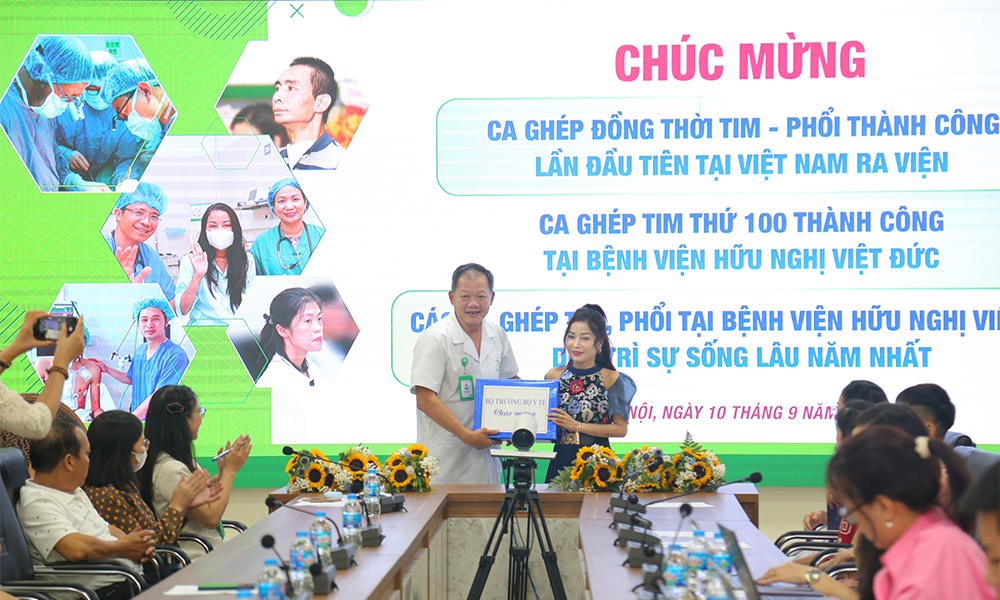 Bệnh nhân ghép đồng thời tim-phổi đầu tiên tại Việt Nam xuất viện