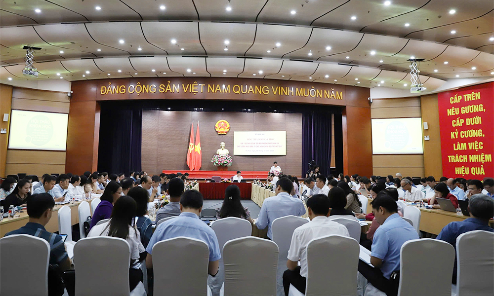 Đổi mới phương pháp đánh giá chất lượng hoạt động tổ chức hành chính dựa trên kết quả
