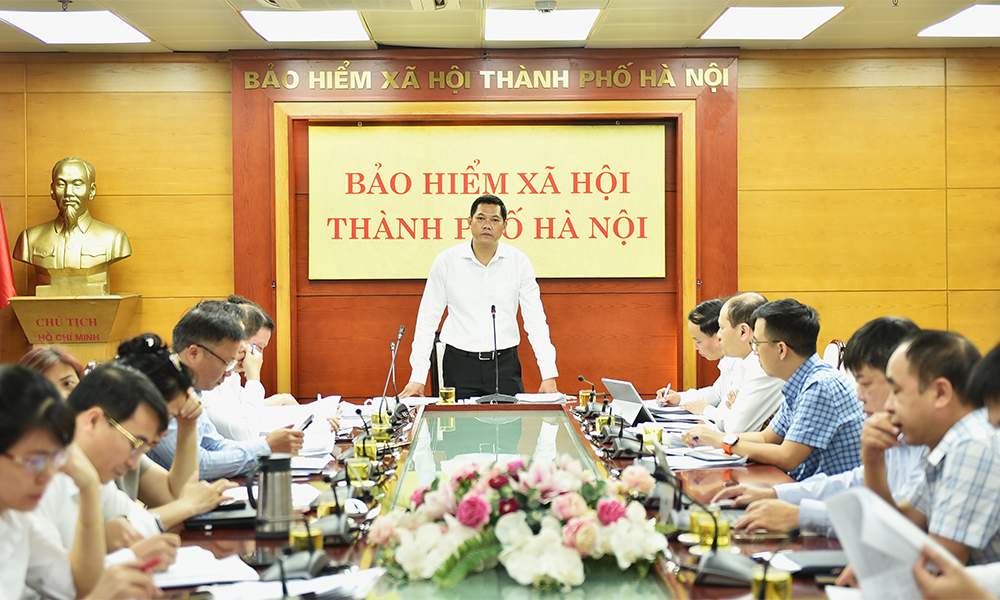 BHXH TP. Hà Nội quyết liệt đôn đốc thu và mở rộng bao phủ những tháng cuối năm