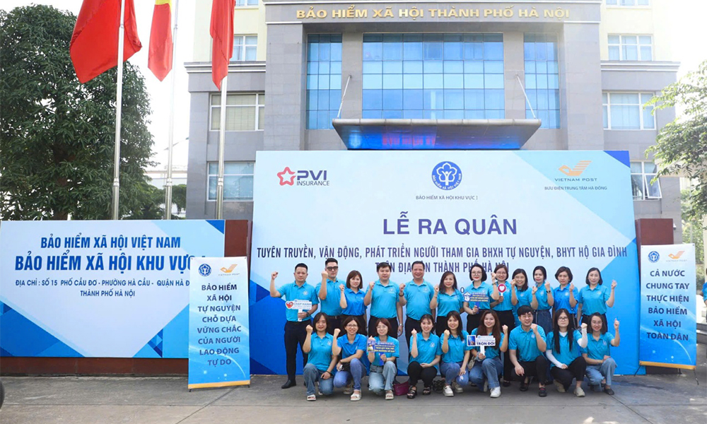 Biểu dương tập thể, cá nhân có thành tích xuất sắc trong công tác thu và phát triển người tham gia