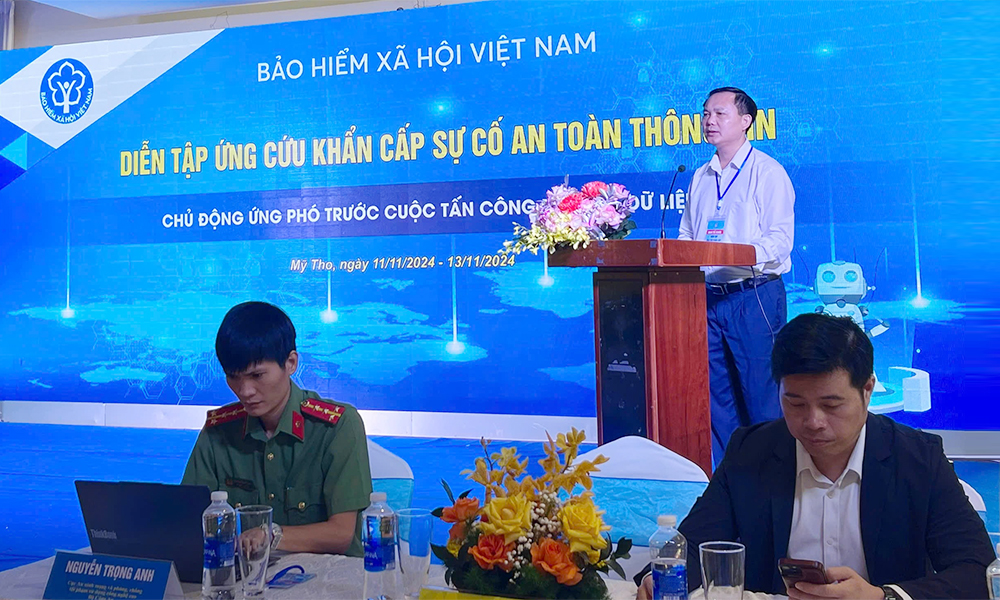 BHXH Việt Nam tổ chức diễn tập ứng cứu sự cố an toàn thông tin khu vực miền Nam