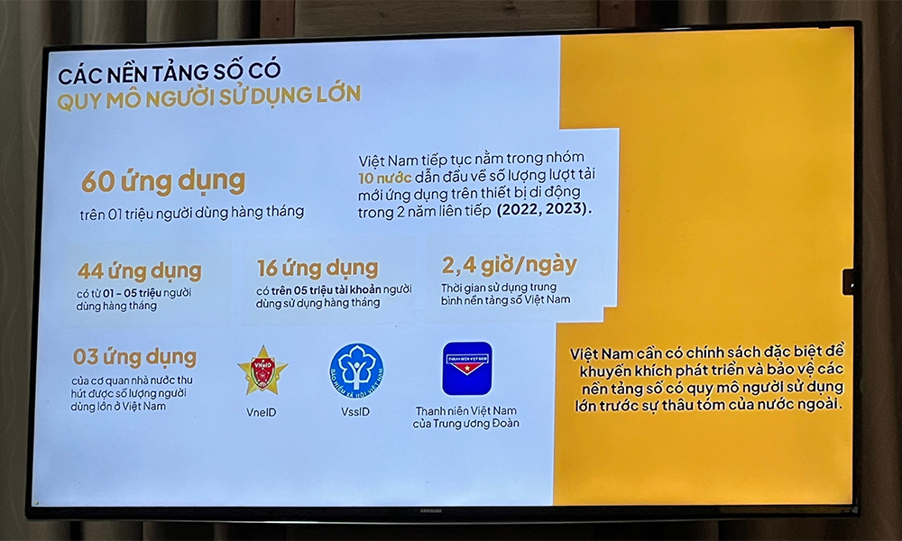 VssID lọt Top 3 ứng dụng của cơ quan nhà nước thu hút số lượng người dùng lớn nhất Việt Nam