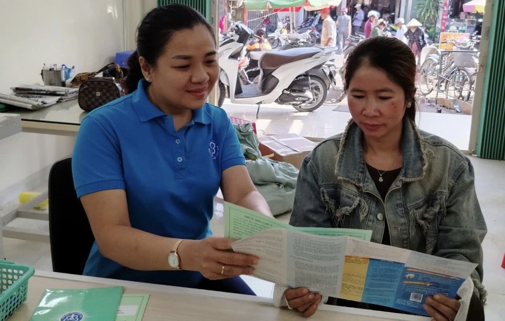 Vĩnh Long: Xã Hòa Minh vượt chi tiêu phát triển bảo hiểm xã hội tự nguyện