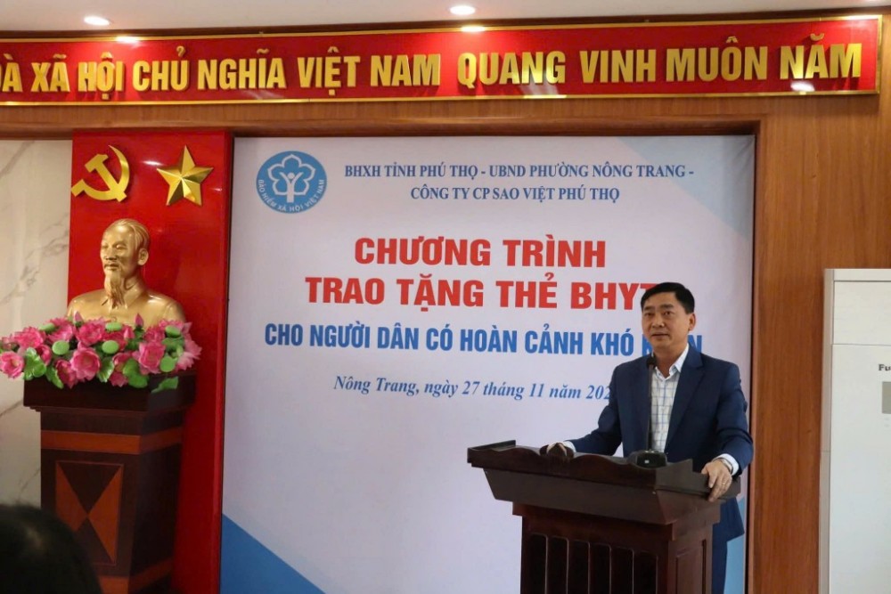 Triển khai Chương trình tặng thẻ BHYT cho người dân có hoàn cảnh khó khăn