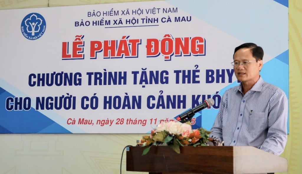 Cà Mau: Hơn 3.900 thẻ BHYT đến tay người dân có hoàn cảnh khó khăn