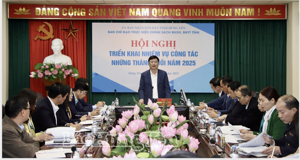 Hưng Yên xây dựng giải pháp vượt chỉ tiêu phát triển người tham gia BHXH, BHYT năm 2025