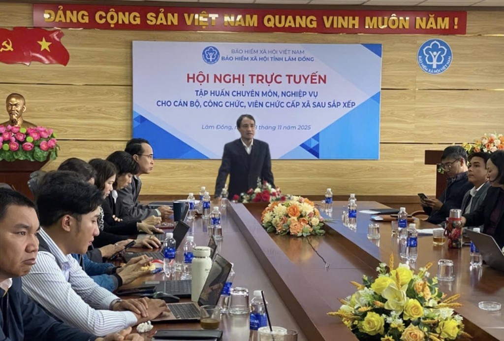 BHXH tỉnh Lâm Đồng: Trang bị kiến thức BHXH, BHYT cho cán bộ chủ chốt tại xã, phường