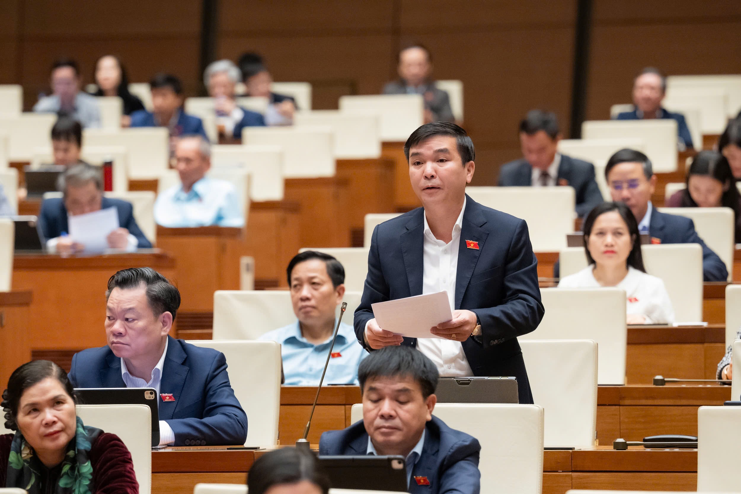 Đại biểu Quốc hội Hà Sỹ Huân (đoàn Thái Nguyên).