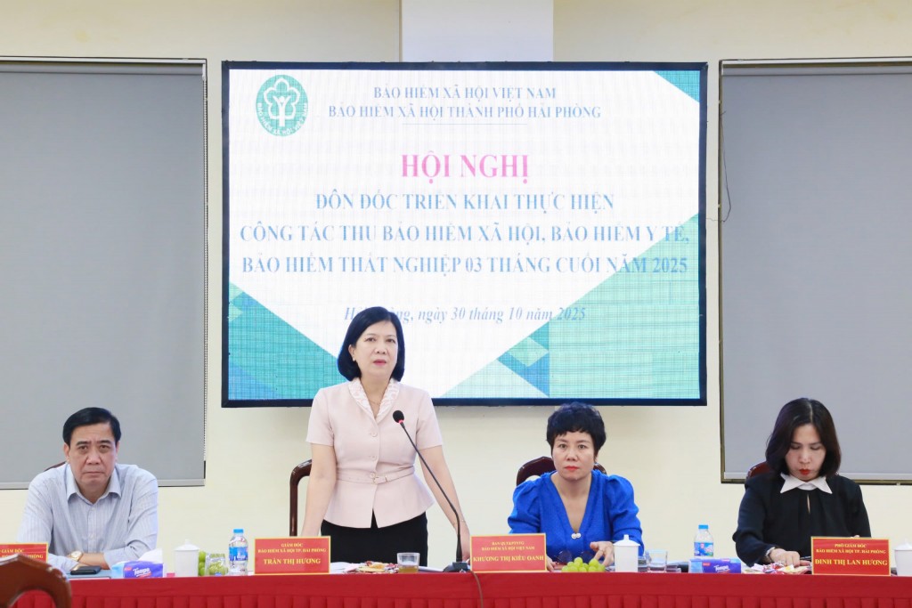 BHXH TP. Hải Phòng: Quyết liệt triển khai các giải pháp mạnh đôn đốc thu, phát triển người tham gia BHXH, BHYT