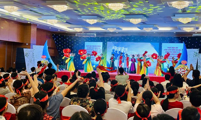 Rực rỡ sắc màu Hội thao- Văn nghệ chào mừng Kỷ niệm 30 năm Ngày thành lập BHXH Việt Nam