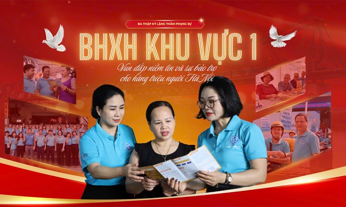 Ba thập kỷ lặng thầm phụng sự, BHXH Khu vực I vun đắp niềm tin và sự bảo trợ cho hàng triệu người Hà Nội