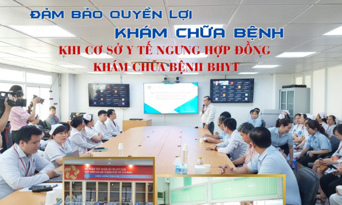 Đảm bảo quyền lợi KCB khi cơ sở y tế ngưng hợp đồng KCB BHYT