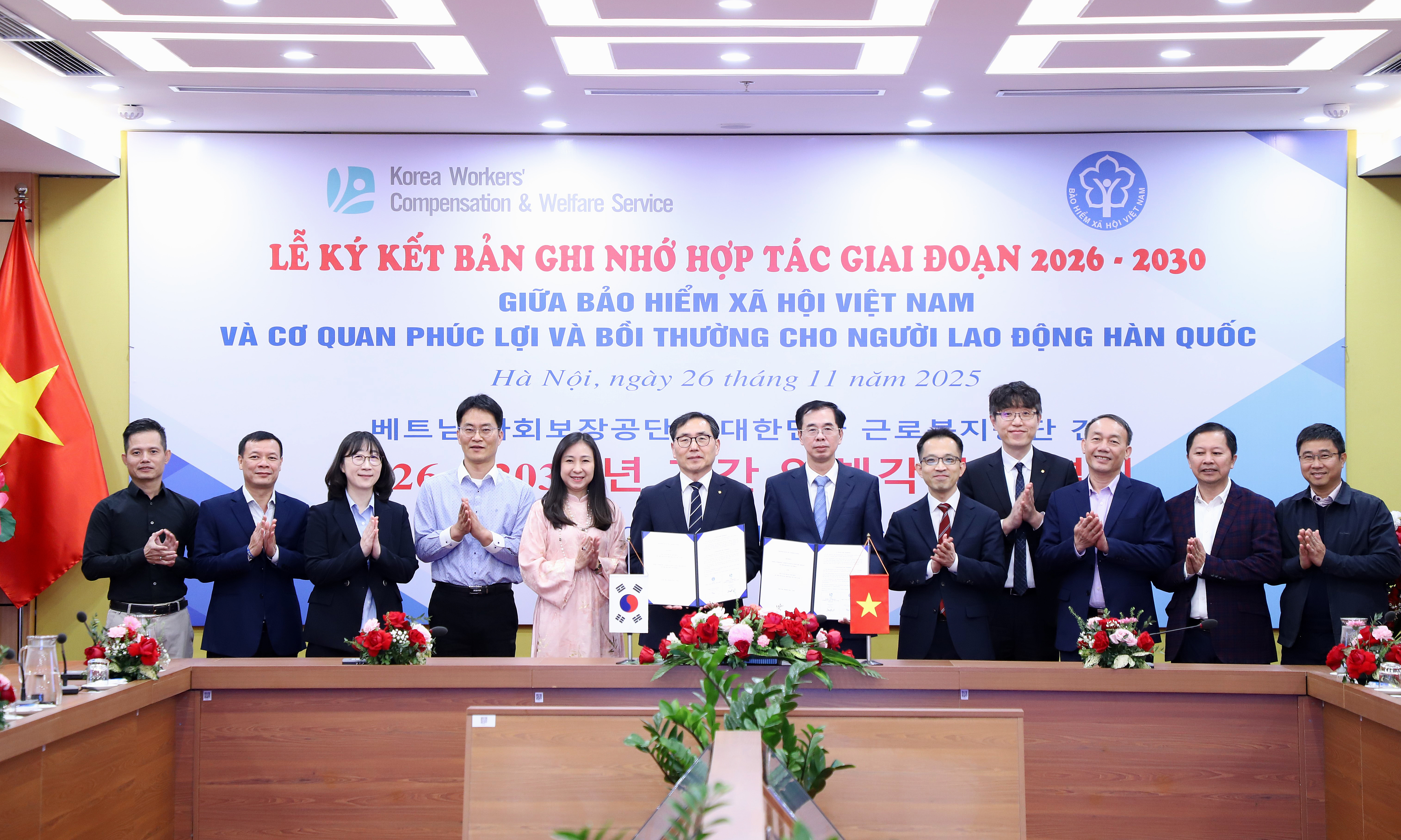 Thúc đẩy hợp tác Việt Nam - Hàn Quốc vì mục tiêu an sinh xã hội hiện đại và bền vững