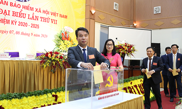 Đại hội đại biểu Đảng bộ Cơ quan BHXH Việt Nam lần thứ VII nhiệm kỳ 2020-2025 thành công tốt đẹp