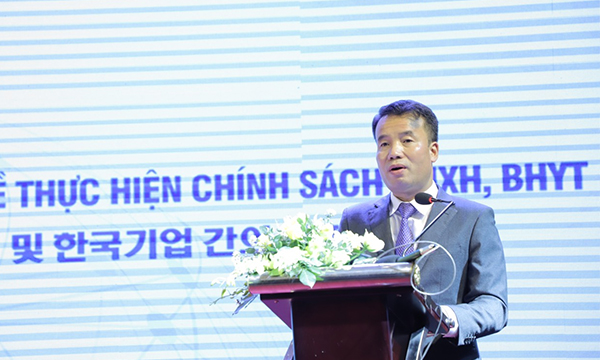 Đối thoại với các DN Hàn Quốc về thực hiện chính sách BHXH, BHYT