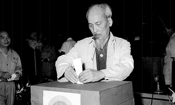 Chủ tịch Hồ Chí Minh- Người đặt nền tảng cho Ngày bầu cử