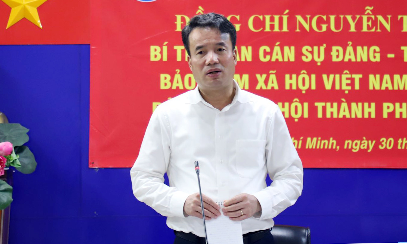 Đoàn công tác BHXH Việt Nam làm việc với BHXH 5 tỉnh, thành phía Nam