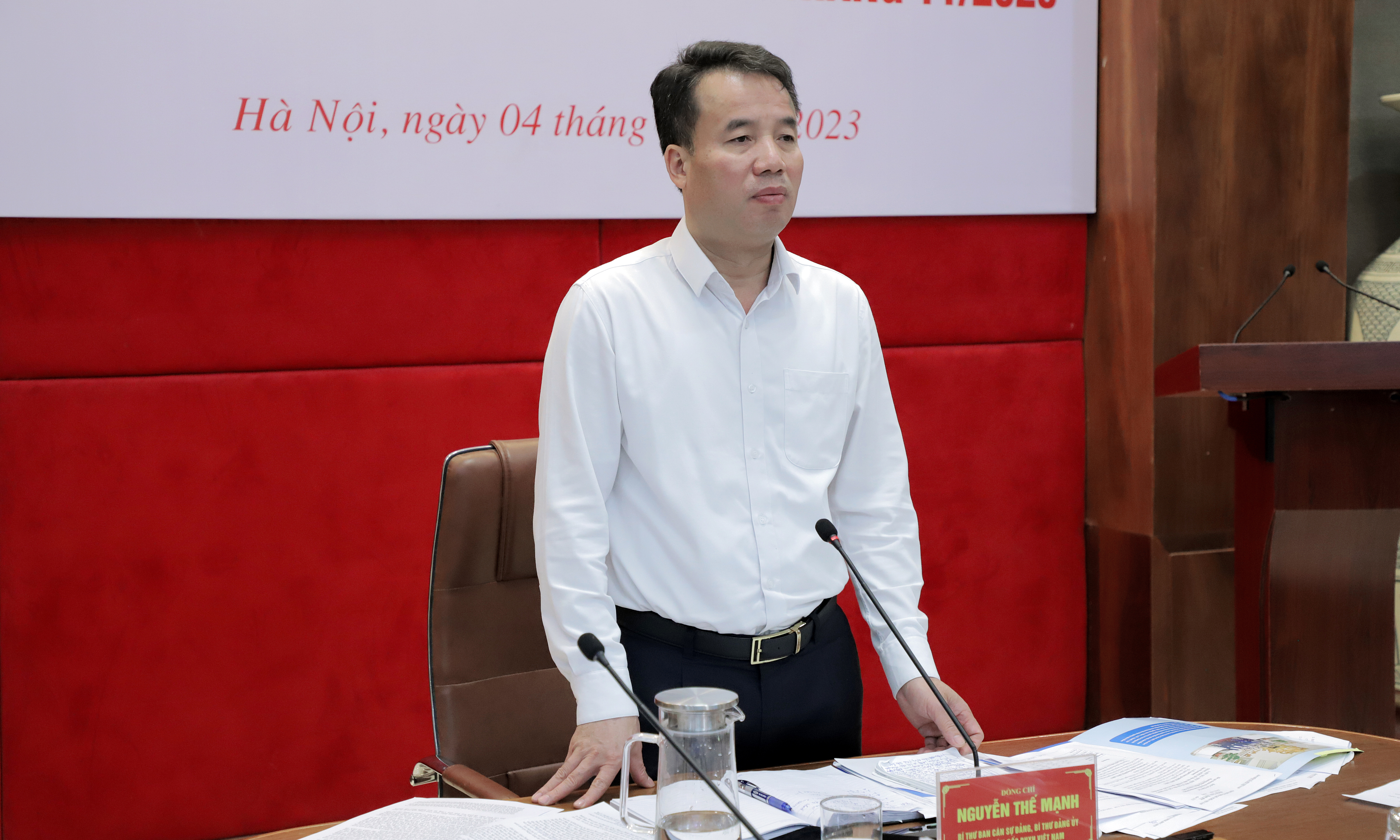 BHXH Việt Nam tổ chức Hội nghị giao ban trực tuyến toàn Ngành tháng 11/2023