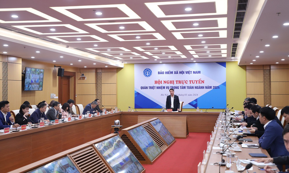Ngành BHXH Việt Nam: Cụ thể hoá các kế hoạch, nhiệm vụ trong tâm năm 2024