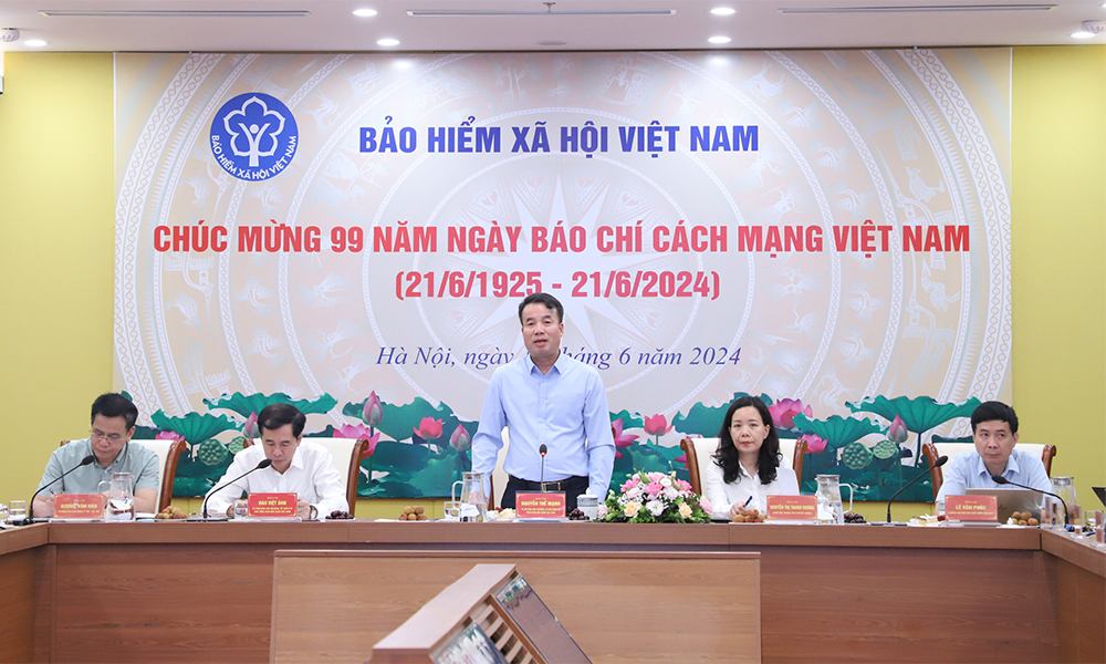 Tổng Giám đốc  Nguyễn Thế Mạnh: Báo chí góp phần nâng cao ý thức, trách nhiệm trong thực hiện chính sách BHXH, BHYT