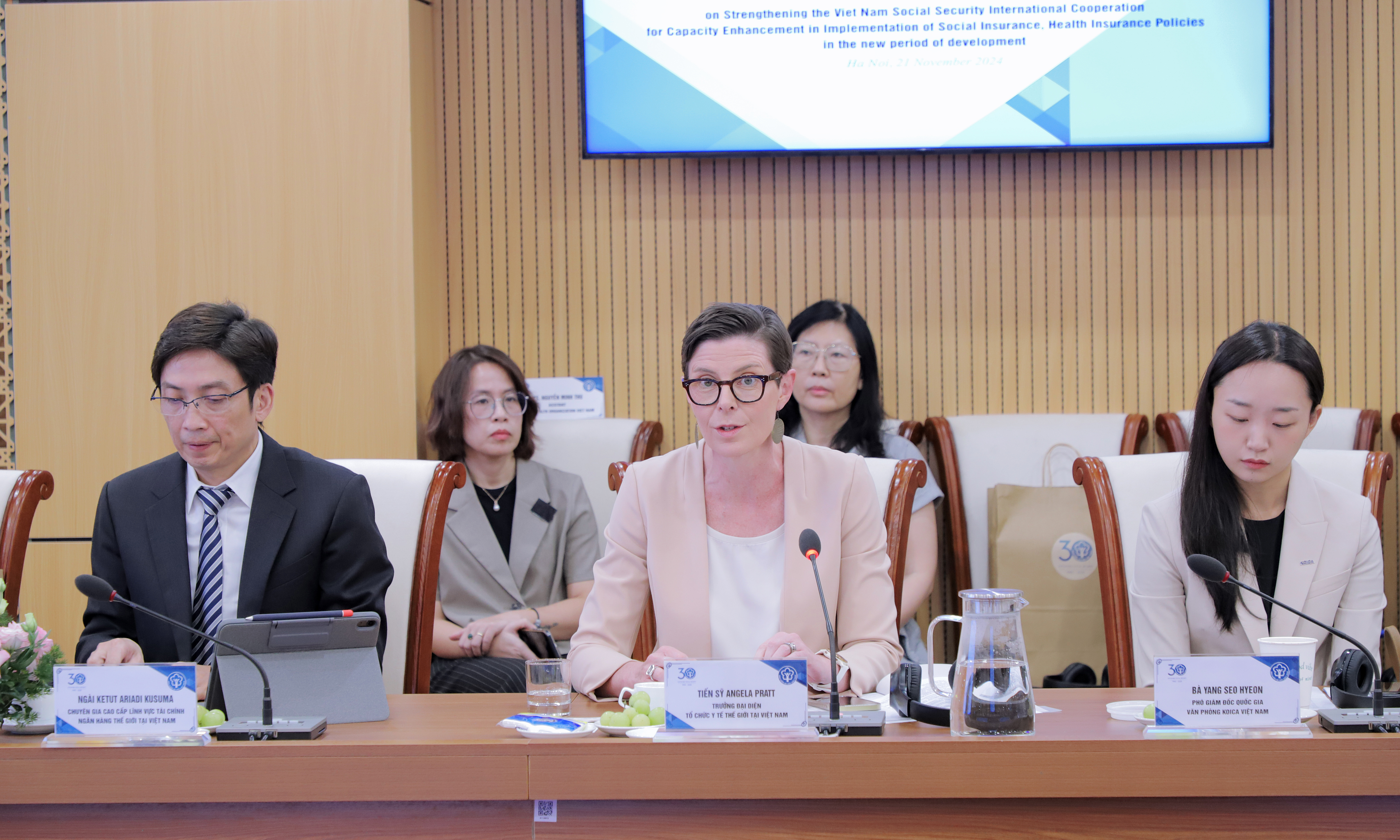 Các đối tác quốc tế luôn là người bạn gần gũi, tin cậy và tiếp tục đồng hành cùng BHXH Việt Nam