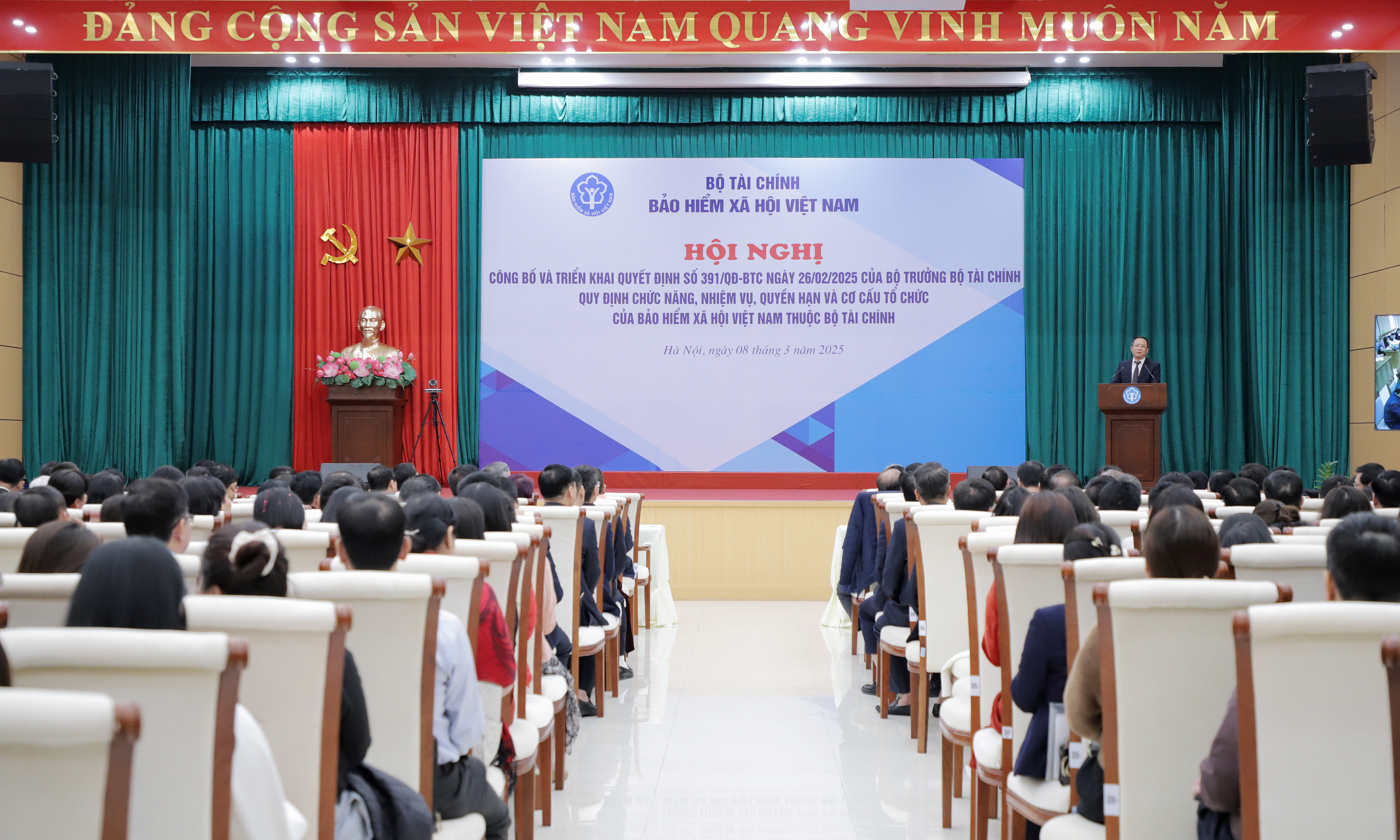 BHXH Việt Nam triển khai cơ cấu tổ chức mới